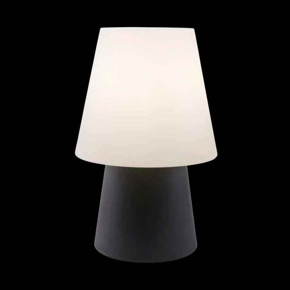 Lampe design moderne pour intérieur ou extérieur en plastique coloré - Fungostar Viadurini