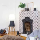 Lampe design moderne pour intérieur ou extérieur en plastique coloré - Fungostar Viadurini