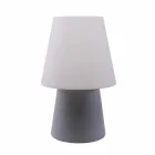 Lampe design moderne pour intérieur ou extérieur en plastique coloré - Fungostar Viadurini