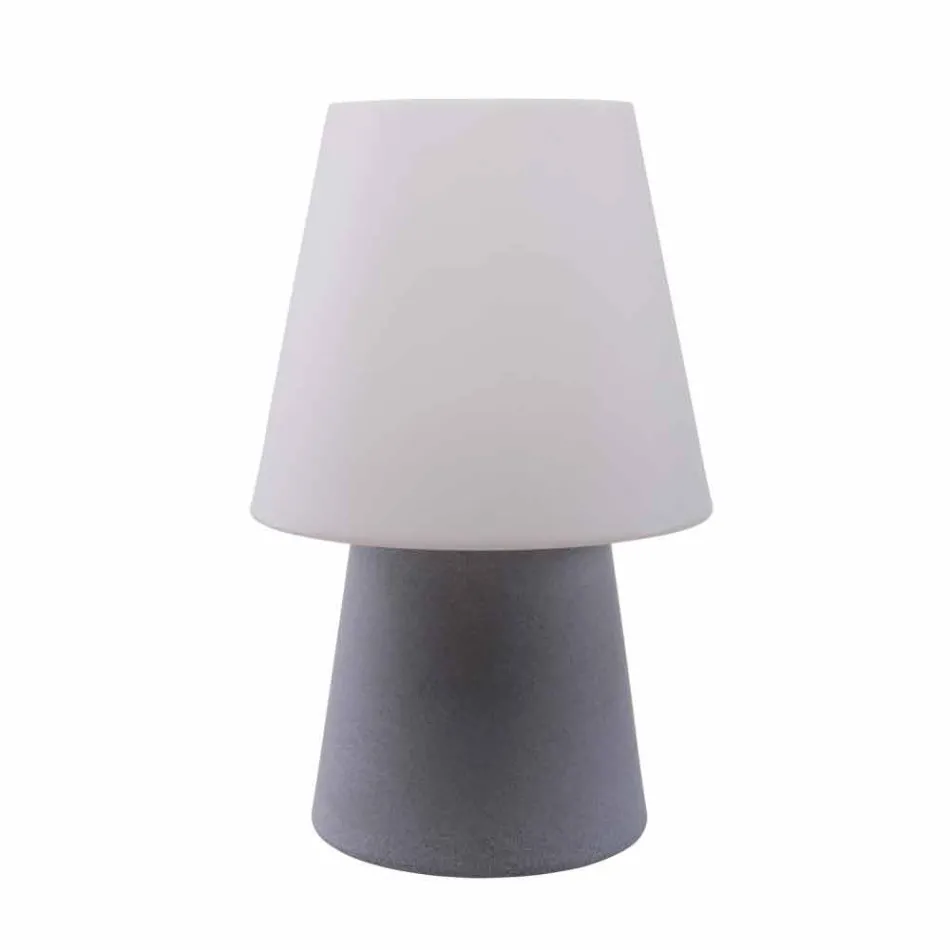 Lampe design moderne pour intérieur ou extérieur en plastique coloré - Fungostar Viadurini