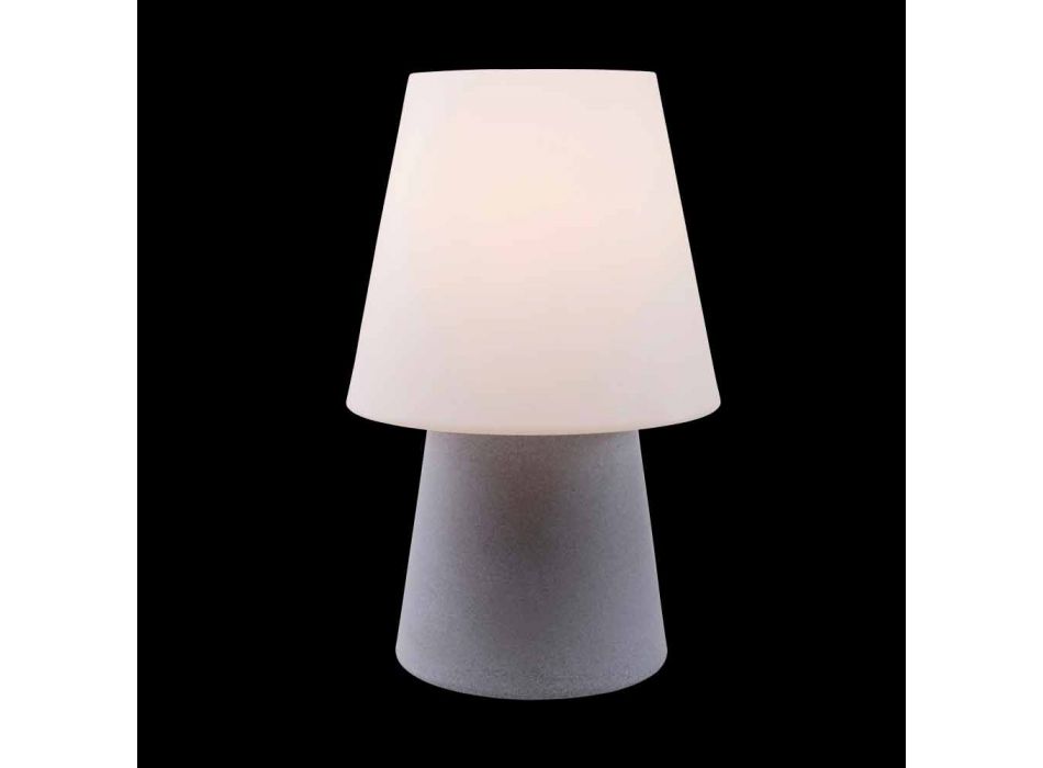 Lampe design moderne pour intérieur ou extérieur en plastique coloré - Fungostar Viadurini
