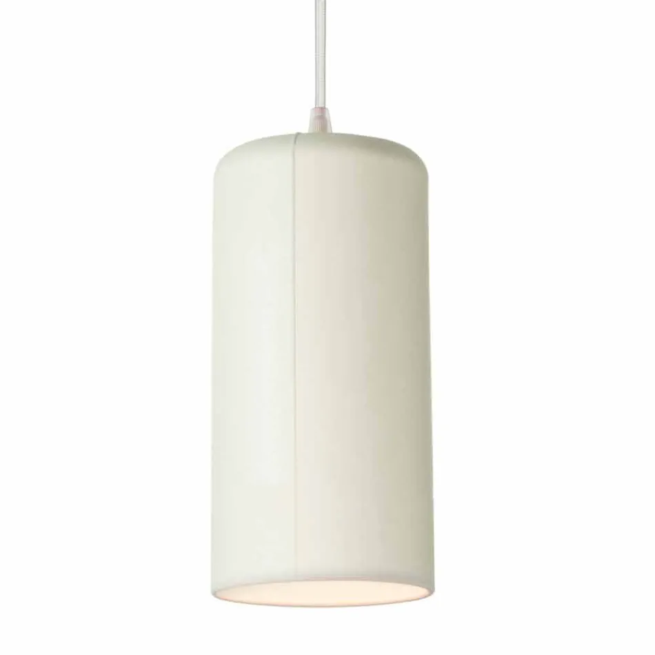 Lampe design suspendue In-es.artdesign Candle 1 en laprène coloré Viadurini