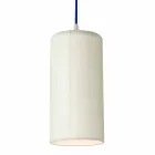 Lampe design suspendue In-es.artdesign Candle 1 en laprène coloré Viadurini