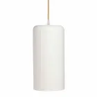 Lampe design suspendue In-es.artdesign Candle 1 en laprène coloré Viadurini