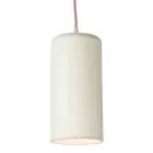 Lampe design suspendue In-es.artdesign Candle 1 en laprène coloré Viadurini