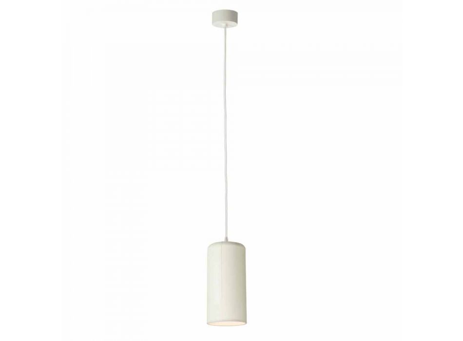 Lampe design suspendue In-es.artdesign Candle 1 en laprène coloré Viadurini