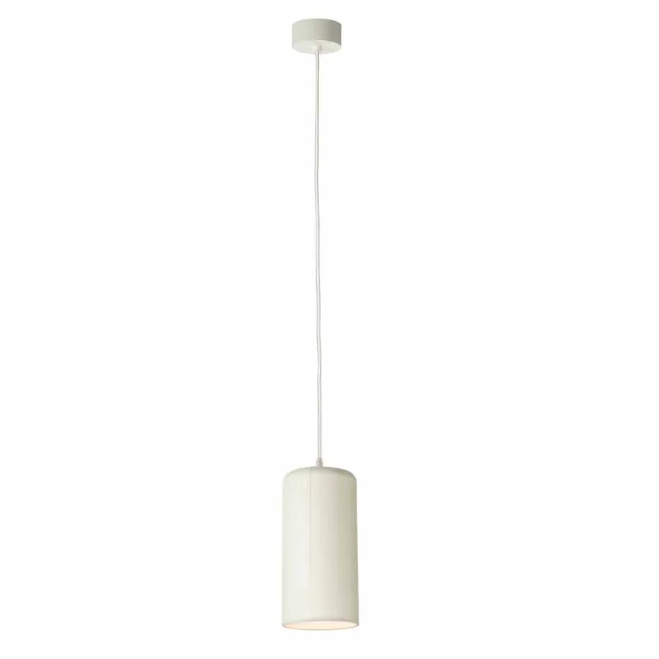 Lampe design suspendue In-es.artdesign Candle 1 en laprène coloré Viadurini