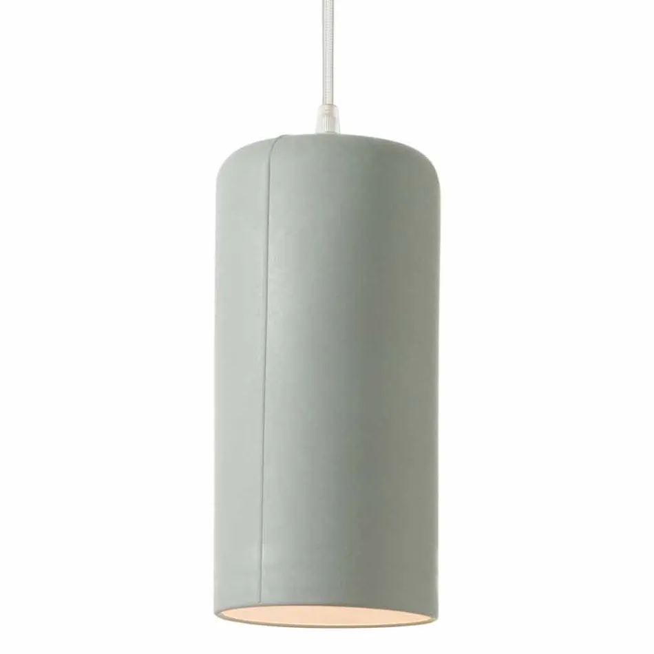 Lampe design suspendue In-es.artdesign Candle 1 en laprène coloré Viadurini