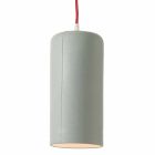 Lampe design suspendue In-es.artdesign Candle 1 en laprène coloré Viadurini