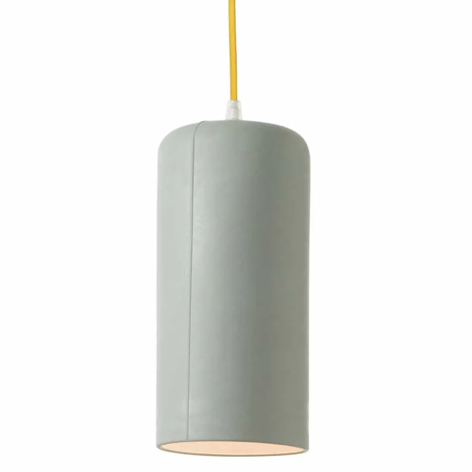 Lampe design suspendue In-es.artdesign Candle 1 en laprène coloré Viadurini
