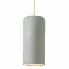 Lampe design suspendue In-es.artdesign Candle 1 en laprène coloré Viadurini