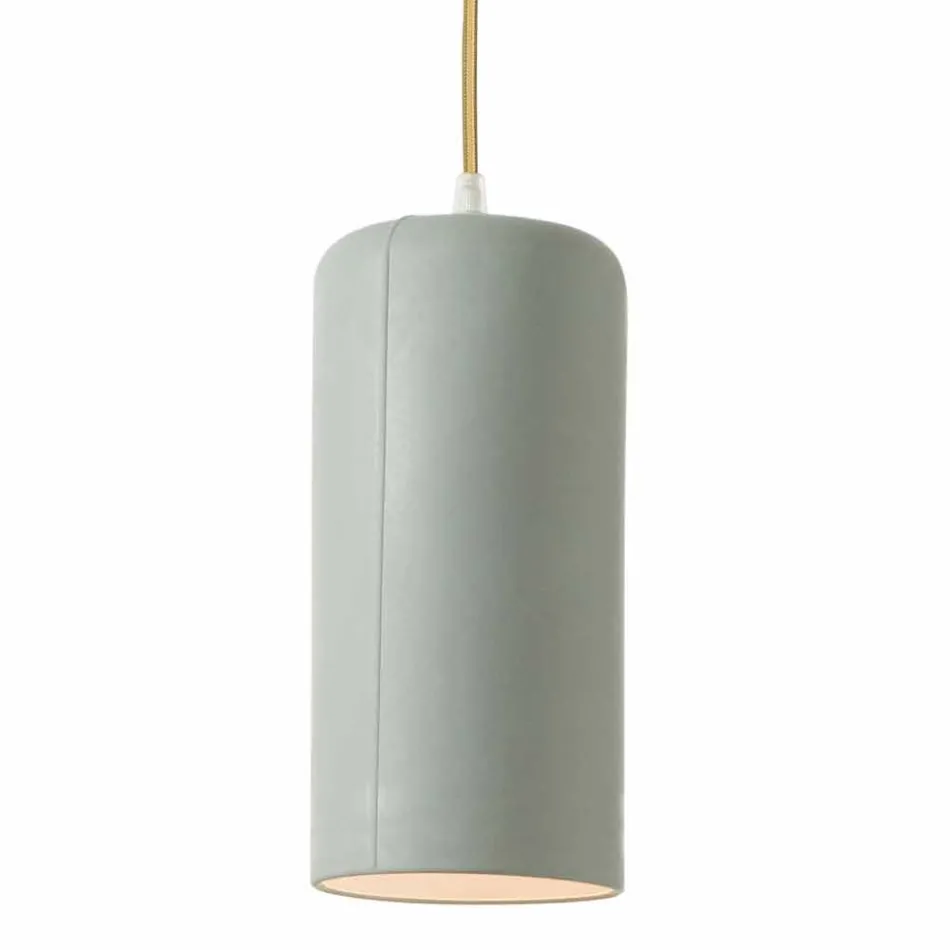 Lampe design suspendue In-es.artdesign Candle 1 en laprène coloré Viadurini