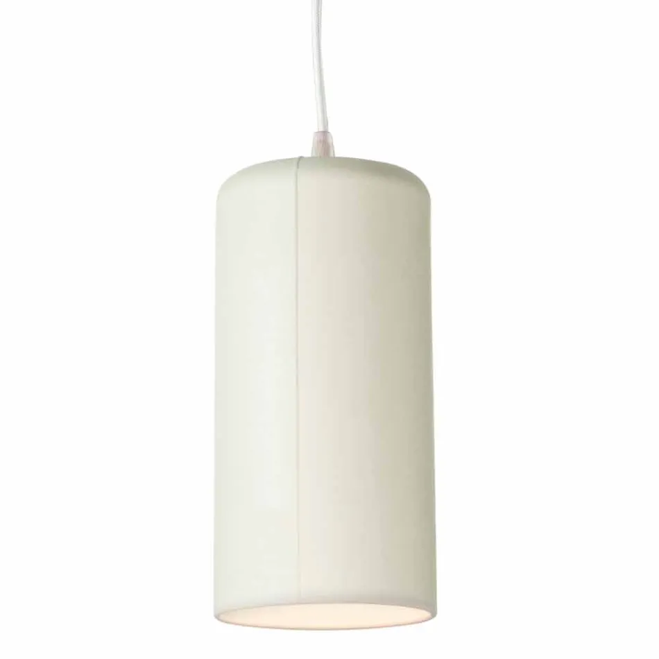 Lampe design suspendue In-es.artdesign Candle 1 en laprène coloré Viadurini