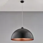 Lampe élégante en verre et métal, fabriquée en Italie, pour intérieurs raffinés - Deneb Viadurini