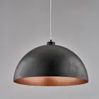 Lampe élégante en verre et métal, fabriquée en Italie, pour intérieurs raffinés - Deneb Viadurini