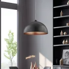Lampe élégante en verre et métal, fabriquée en Italie, pour intérieurs raffinés - Deneb Viadurini
