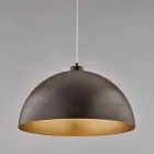 Lampe élégante en verre et métal, fabriquée en Italie, pour intérieurs raffinés - Deneb Viadurini