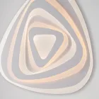 Lampe élégante en verre et métal, fabriquée en Italie, pour intérieurs raffinés - Rigel Viadurini