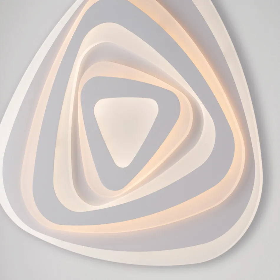 Lampe élégante en verre et métal, fabriquée en Italie, pour intérieurs raffinés - Rigel Viadurini