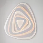 Lampe élégante en verre et métal, fabriquée en Italie, pour intérieurs raffinés - Rigel Viadurini