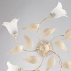 Lampe élégante en verre et métal, fabriquée en Italie, pour des intérieurs raffinés – Sirio Viadurini