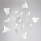 Lampe élégante en verre et métal, fabriquée en Italie, pour des intérieurs raffinés – Sirio Viadurini