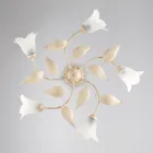 Lampe élégante en verre et métal, fabriquée en Italie, pour des intérieurs raffinés – Sirio Viadurini