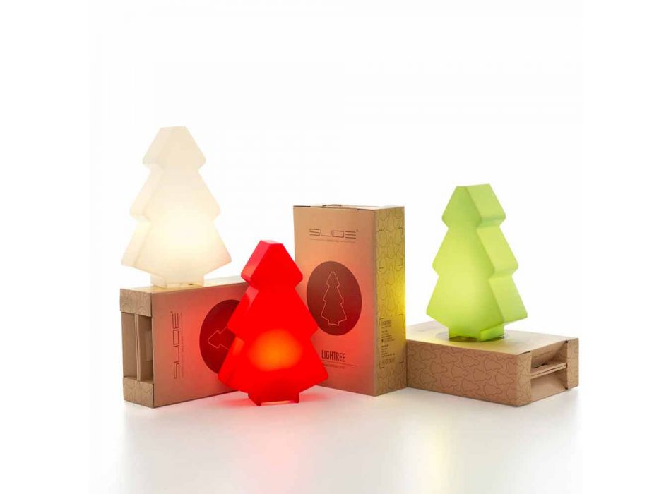 Lampe d'extérieur décorative Slide Lightree Sapin de Noël fabriqué en Italie Viadurini