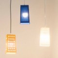 Lampe à suspension en laprène In-es.artdesign Cacio & Pepe 2 colorés