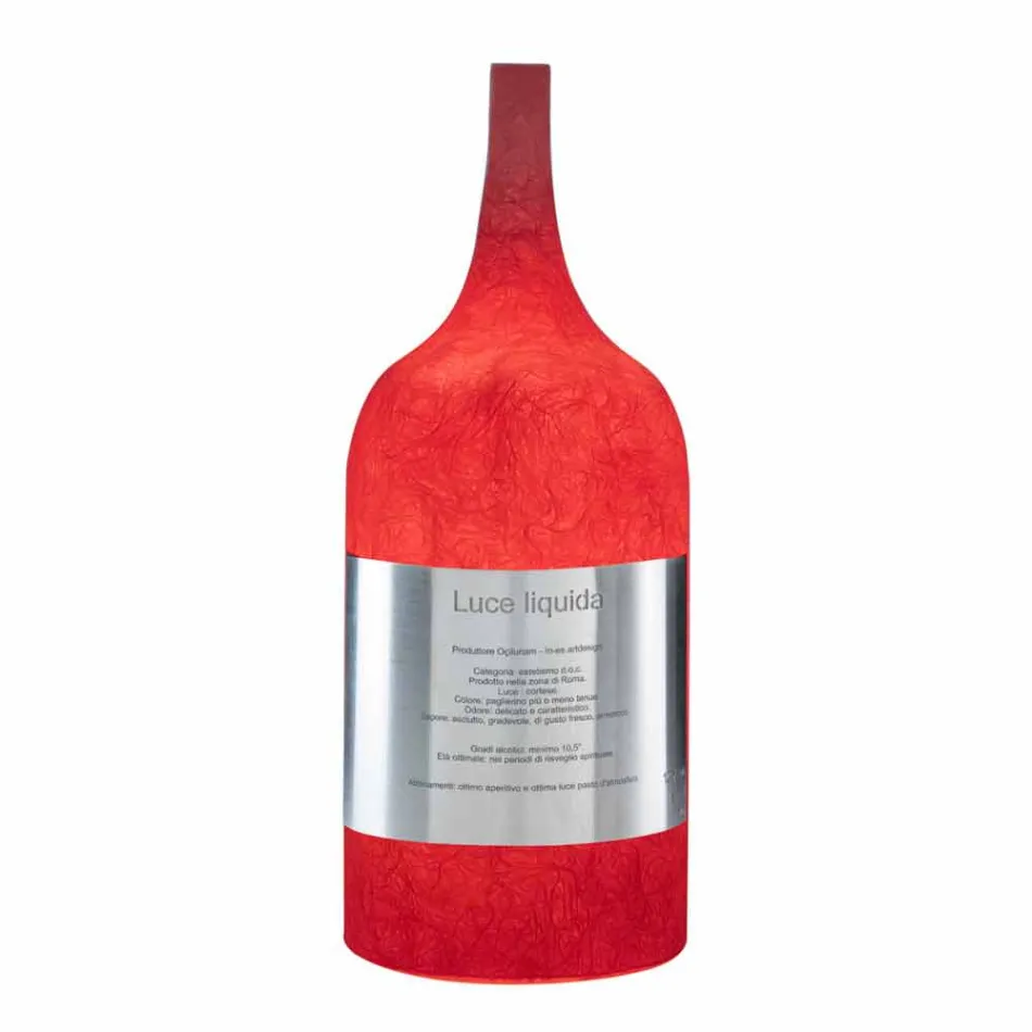 Lampe de table en nébulite colorée In-es.artdesign Luce Liquid1 Viadurini