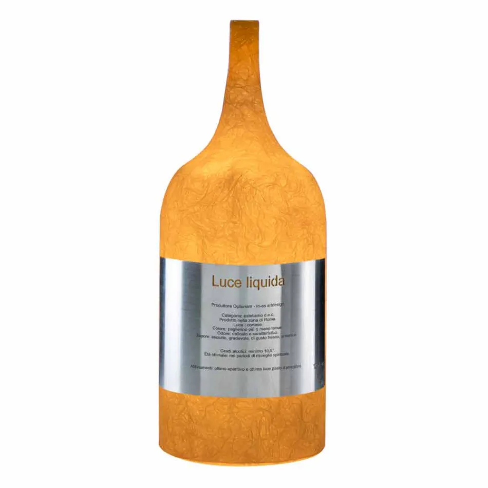 Lampe de table en nébulite colorée In-es.artdesign Luce Liquid1 Viadurini