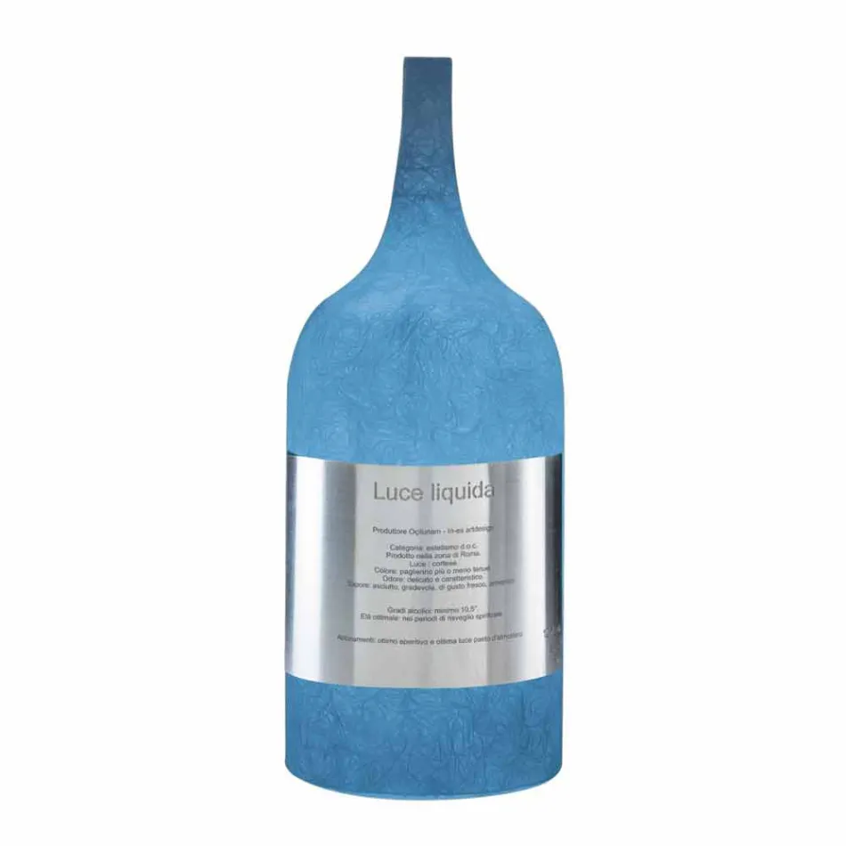 Lampe de table en nébulite colorée In-es.artdesign Luce Liquid1 Viadurini