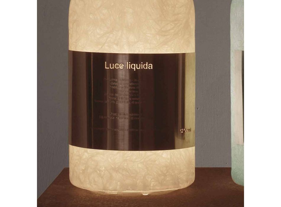 Lampe de table en nébulite colorée In-es.artdesign Luce Liquid1 Viadurini