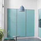 Suspension en laine et nébuleuse In.es.artdesign Flower Stripe Viadurini