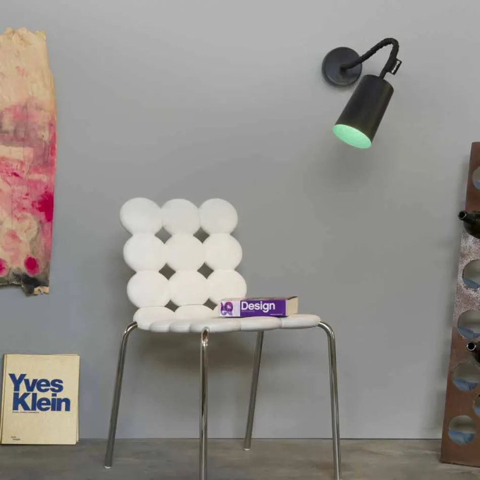 Lampe murale en résine In-es.artdesign Peinture avec un tableau moderne Viadurini