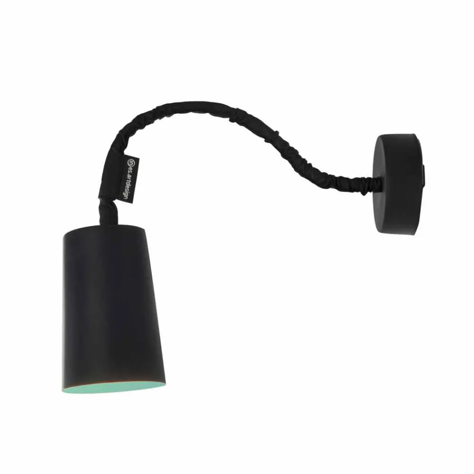 Lampe murale en résine In-es.artdesign Peinture avec un tableau moderne Viadurini