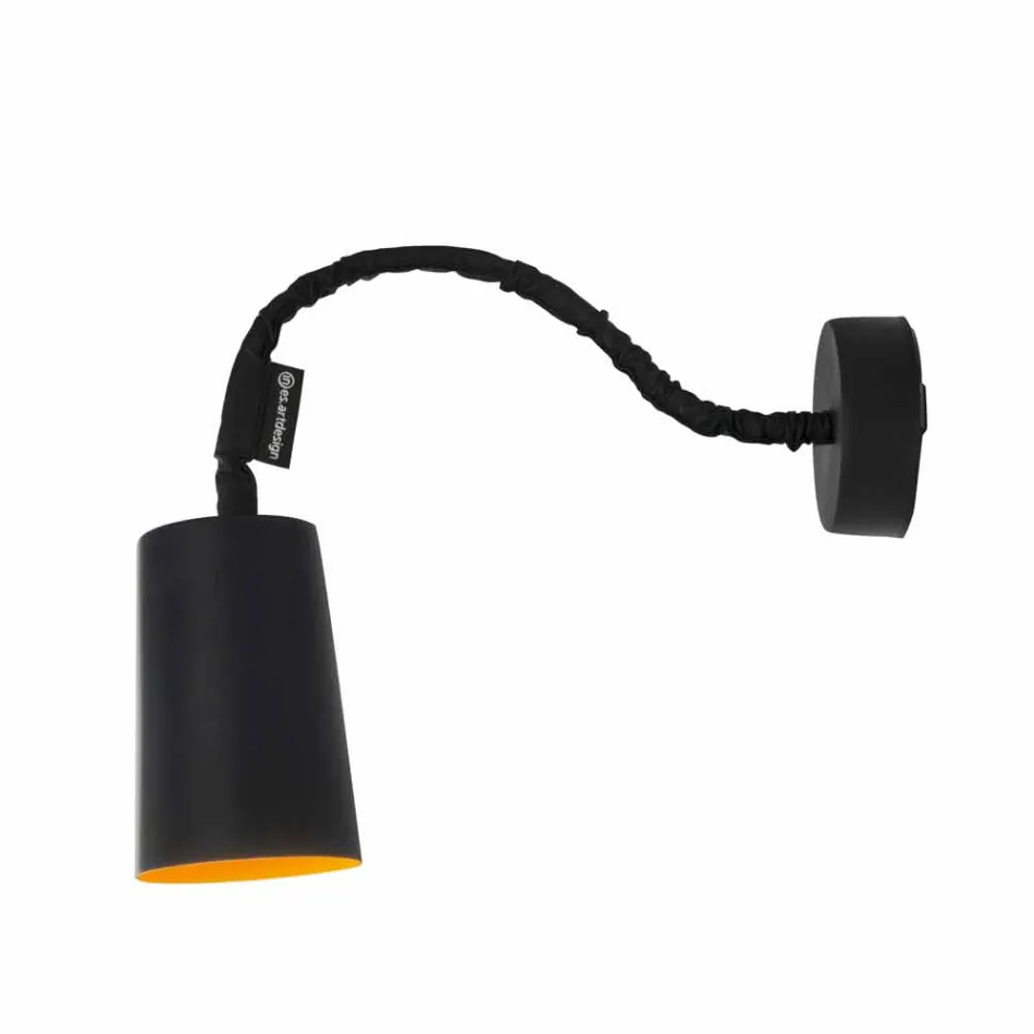 Lampe murale en résine In-es.artdesign Peinture avec un tableau moderne Viadurini