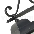 Lampe en verre avec structure en aluminium moulé sous pression fabriquée en Italie - Scintilla Viadurini