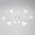 Lampe en verre et métal de fabrication italienne pour un mobilier élégant – Sirio Viadurini