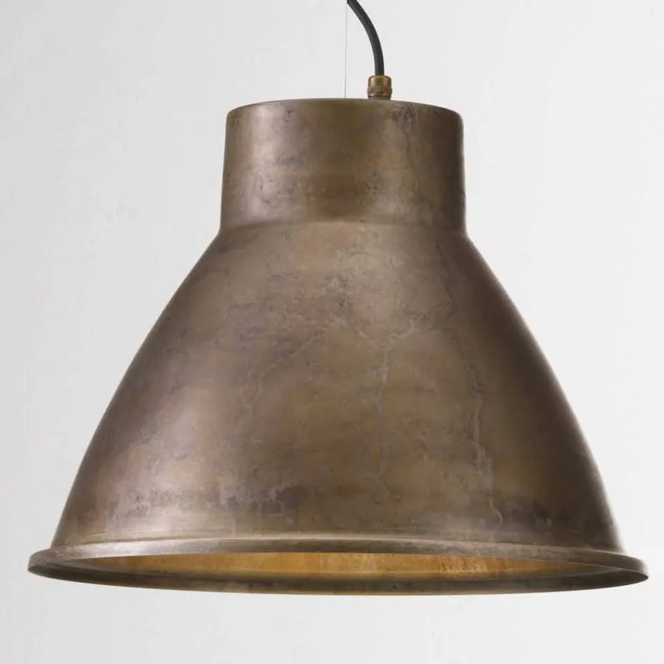 Lampe industrielle en suspension de fer Loft Médias Il Fanale Viadurini