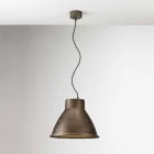 Lampe industrielle en suspension de fer Loft Médias Il Fanale Viadurini