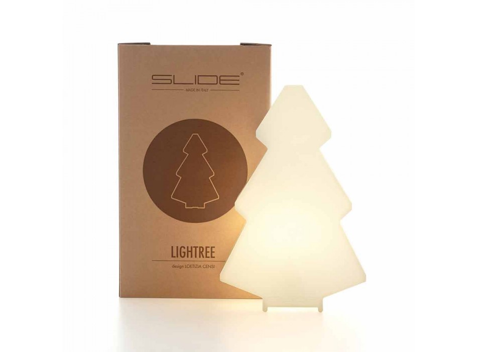 Lampe de table / lampadaire intérieur Slide Lightree Sapin de Noël fabriqué en Italie Viadurini