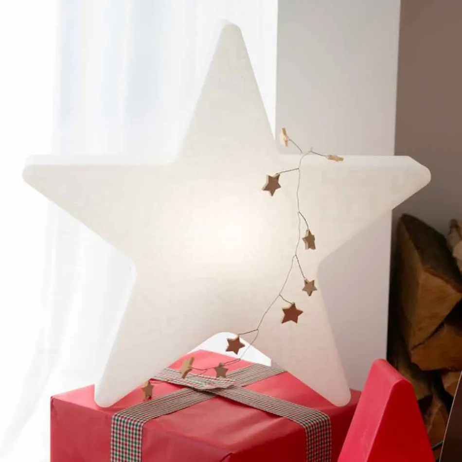 Lampe LED, Solaire ou E27 Blanc, Rouge ou Vert Intérieur ou Extérieur - Natalestar Viadurini