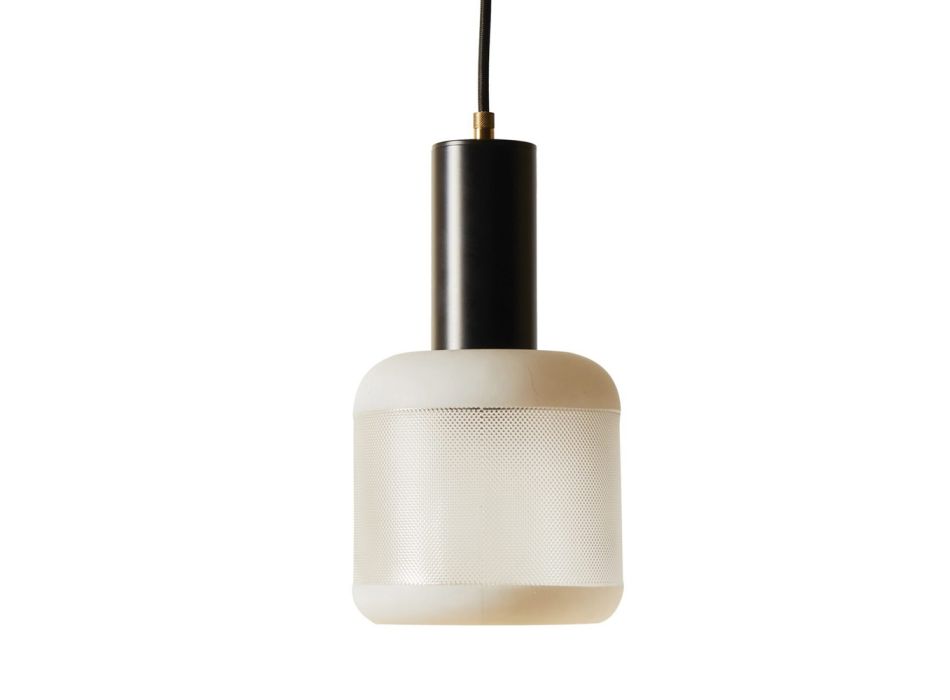Lampe à Suspension LED en Aluminium et Verre Made in Italy - Illumino Viadurini