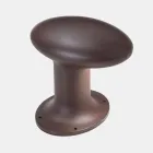 Lampe de jardin à LED en fonte grise ou marron - Bitta par Il Fanale Viadurini