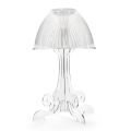 Lampe de table Led en plexiglas transparent Made in Italy - Odette