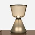 Lampe de table LED en verre soufflé de Murano, fabriquée en Italie - Isola