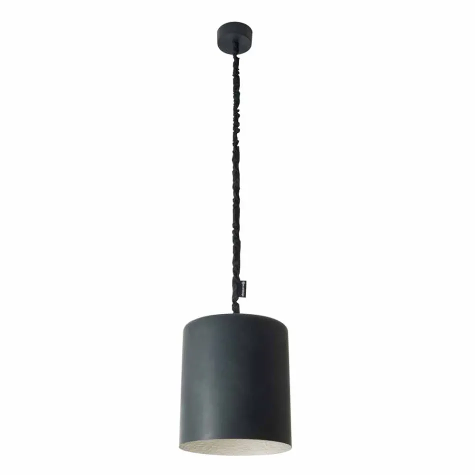 Lampe à suspension moderne In-es.artdesign Bin Resin blackboard Viadurini