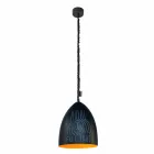 Lampe à suspension moderne In-es.artdesign Flower S Resin tableau noir Viadurini