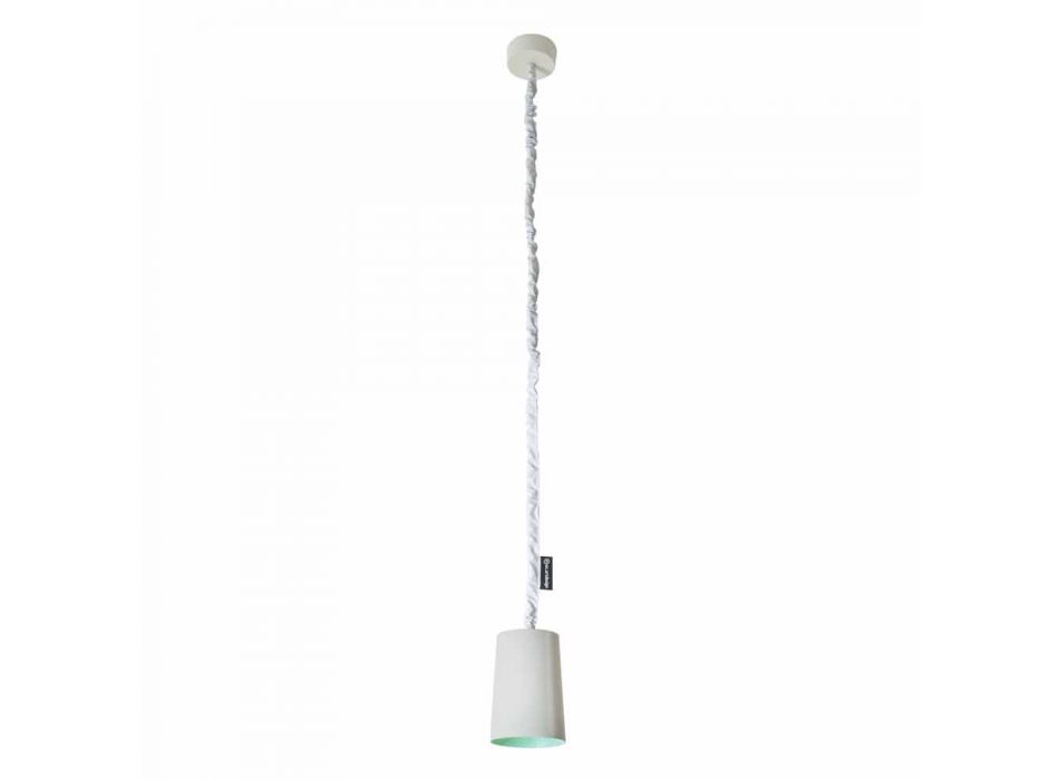 Lampe à suspension moderne In-es.artdesign Peinture Béton peint Viadurini